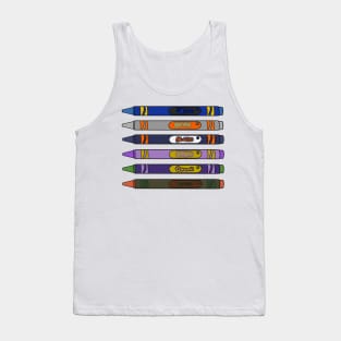 Cruiser crayons Tank Top